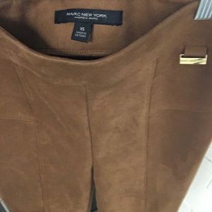Marc Faux suede pant. Book Cut. XS